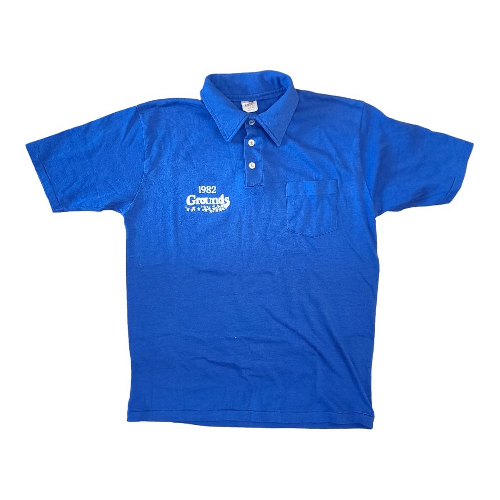 Vintage 1982 Astroworld Grounds Crew Collared Shirt